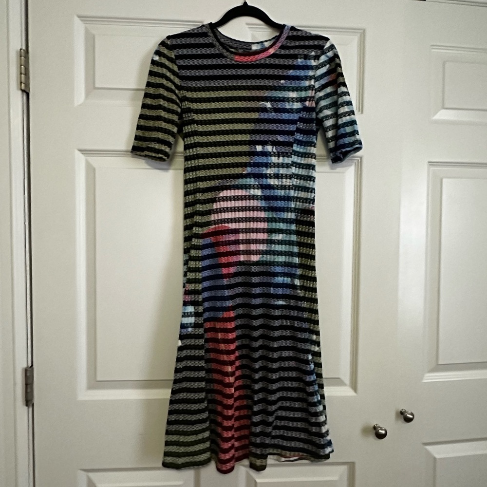 Clover Canyon multicolored midi dress